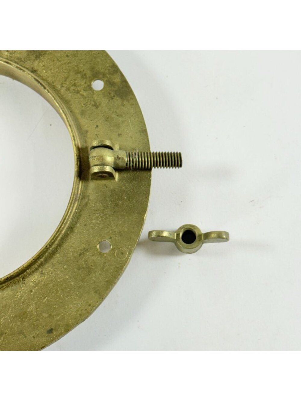 Antique Wilcox Crittenden #5 Bronze Porthole Nautical Maritime Ship Boat Decor - Picture 9 of 11